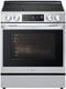 LG - 6.3 CF / 30" Smart Induction Slide-In Range with ProBake Convection - Induction Slide-in - LSIL6334FE
