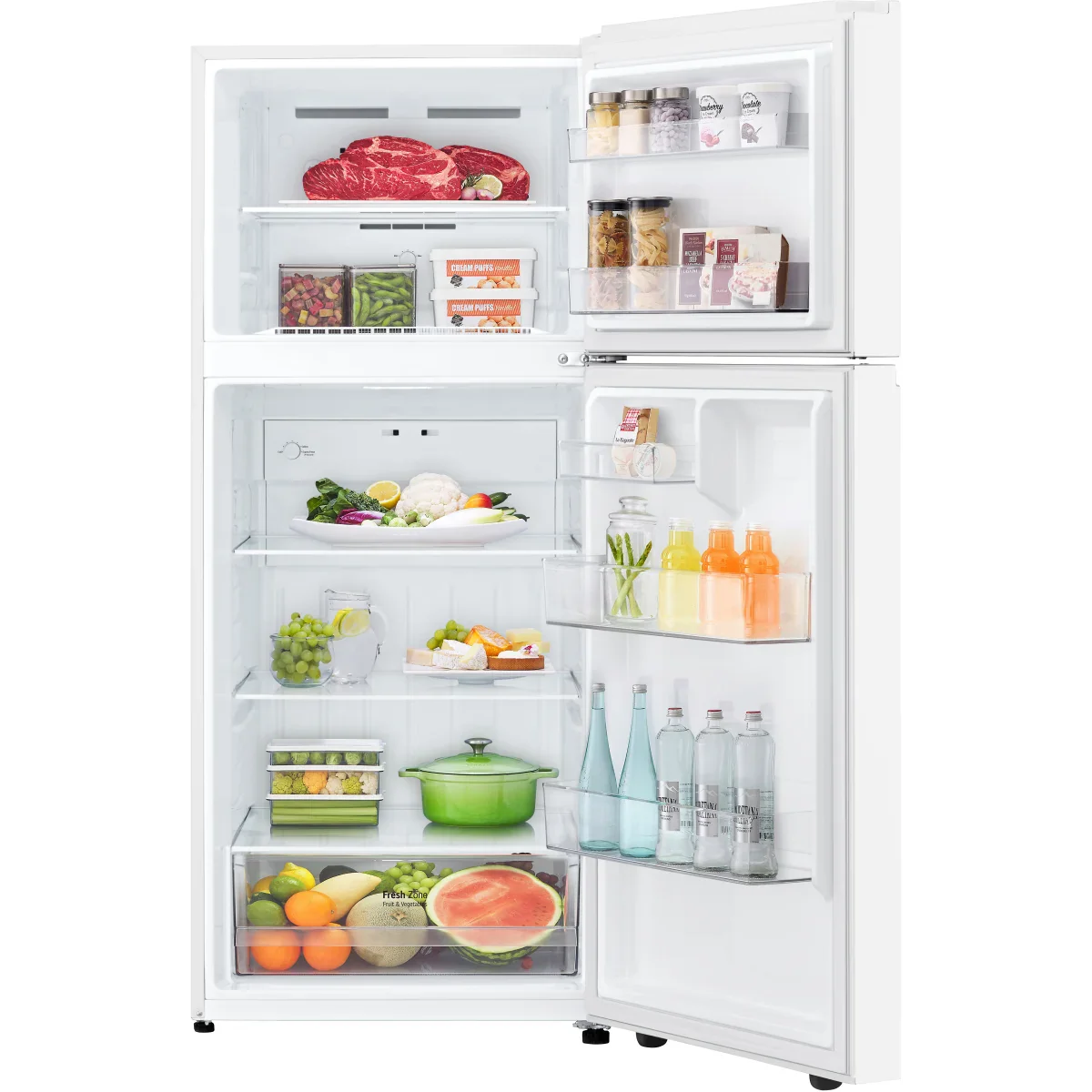 LG - 18 CF Top Mount, 28" Wide, Garage Ready, Door Reversible - LT18S2100W LG - 18 CF Top Mount, 28" Wide, Garage Ready, Door Reversible - LT18S2100W