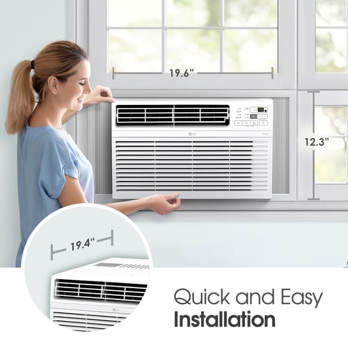 LG - 10, 000 BTU Electronic AC with Remote - LW1024RD LG - 10, 000 BTU Electronic AC with Remote - LW1024RD