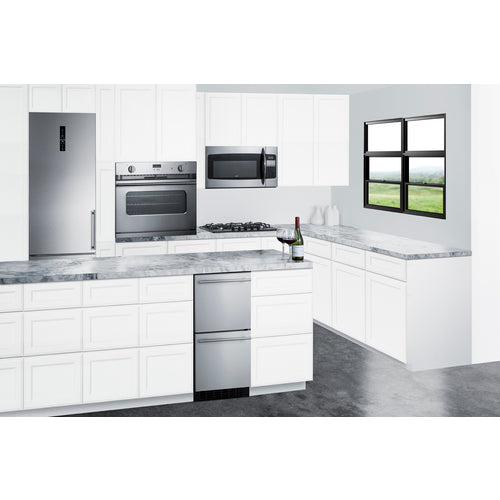Summit - 15" Wide 2-Drawer All-Refrigerator, ADA Compliant Summit - 15" Wide 2-Drawer All-Refrigerator, ADA Compliant