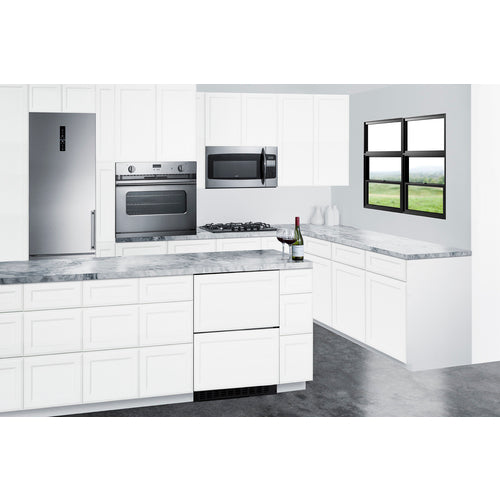Summit - 24" Wide 2-Drawer All-Refrigerator, ADA Compliant (Panels Not Included) Summit - 24" Wide 2-Drawer All-Refrigerator, ADA Compliant (Panels Not Included)