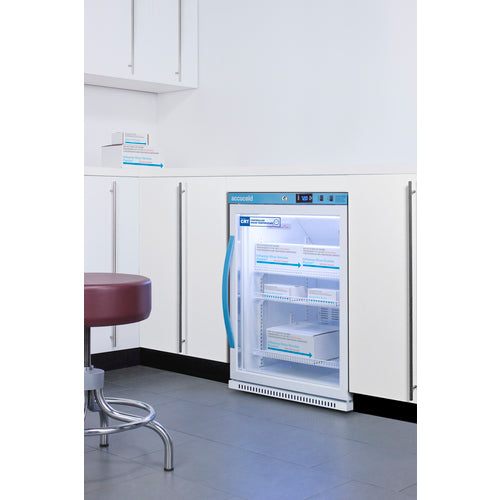 Accucold - 6 Cu.Ft. Upright Controlled Room Temperature Cabinet, ADA Height Accucold - 6 Cu.Ft. Upright Controlled Room Temperature Cabinet, ADA Height
