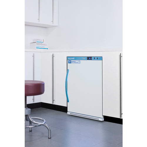 Accucold - 6 Cu.Ft. Upright Controlled Room Temperature Cabinet, ADA Height Accucold - 6 Cu.Ft. Upright Controlled Room Temperature Cabinet, ADA Height