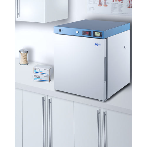 EQTemp - 19" Wide Compact Medical Refrigerator, Certified to NSF/ANSI 456 Vaccine Storage Standard EQTemp - 19" Wide Compact Medical Refrigerator, Certified to NSF/ANSI 456 Vaccine Storage Standard