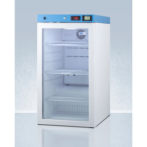 EQTemp - 19" Wide Medical Refrigerator, Certified to NSF/ANSI 456 Vaccine Storage Standard EQTemp - 19" Wide Medical Refrigerator, Certified to NSF/ANSI 456 Vaccine Storage Standard
