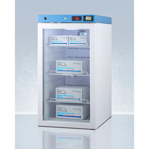 EQTemp - 19" Wide Medical Refrigerator, Certified to NSF/ANSI 456 Vaccine Storage Standard EQTemp - 19" Wide Medical Refrigerator, Certified to NSF/ANSI 456 Vaccine Storage Standard