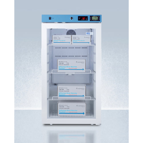EQTemp - 19" Wide Medical Refrigerator, Certified to NSF/ANSI 456 Vaccine Storage Standard EQTemp - 19" Wide Medical Refrigerator, Certified to NSF/ANSI 456 Vaccine Storage Standard