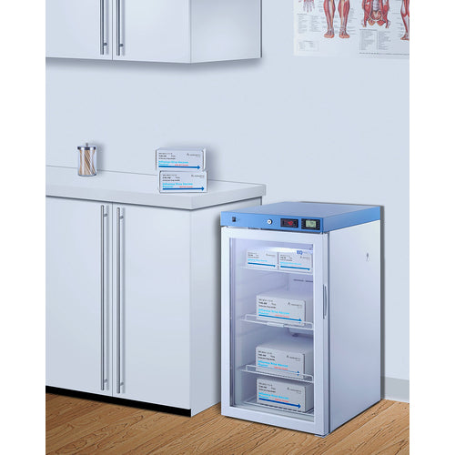 EQTemp - 19" Wide Medical Refrigerator, Certified to NSF/ANSI 456 Vaccine Storage Standard EQTemp - 19" Wide Medical Refrigerator, Certified to NSF/ANSI 456 Vaccine Storage Standard