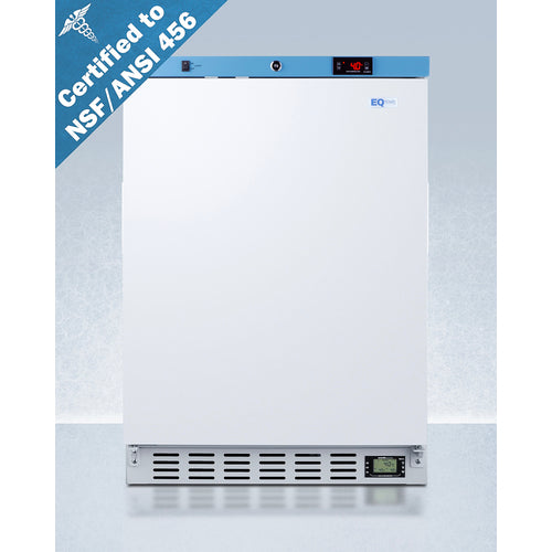 EQTemp - 24" Wide Built-In Medical Refrigerator, Certified to NSF/ANSI 456 Vaccine Storage Standard EQTemp - 24" Wide Built-In Medical Refrigerator, Certified to NSF/ANSI 456 Vaccine Storage Standard