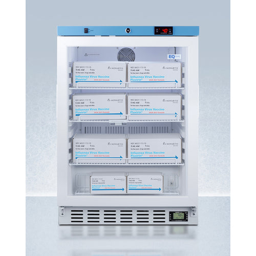 EQTemp - 24" Wide Built-In Medical Refrigerator, Certified to NSF/ANSI 456 Vaccine Storage Standard EQTemp - 24" Wide Built-In Medical Refrigerator, Certified to NSF/ANSI 456 Vaccine Storage Standard