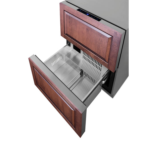 Summit - 24" Wide 2-Drawer All-Freezer, ADA Compliant Summit - 24" Wide 2-Drawer All-Freezer, ADA Compliant