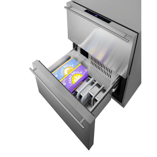 Summit - 24" Wide 2-Drawer All-Freezer, ADA Compliant Summit - 24" Wide 2-Drawer All-Freezer, ADA Compliant