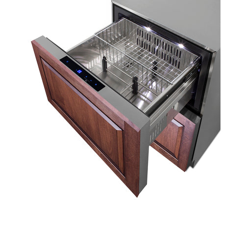 Summit - 24" Wide 2-Drawer All-Freezer, ADA Compliant Summit - 24" Wide 2-Drawer All-Freezer, ADA Compliant
