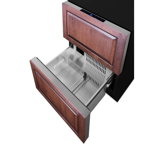 Summit - 24" Wide 2-Drawer All-Freezer (Panels Not Included) Summit - 24" Wide 2-Drawer All-Freezer (Panels Not Included)