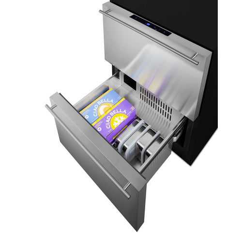 Summit - 24" Wide 2-Drawer All-Freezer (Panels Not Included) Summit - 24" Wide 2-Drawer All-Freezer (Panels Not Included)