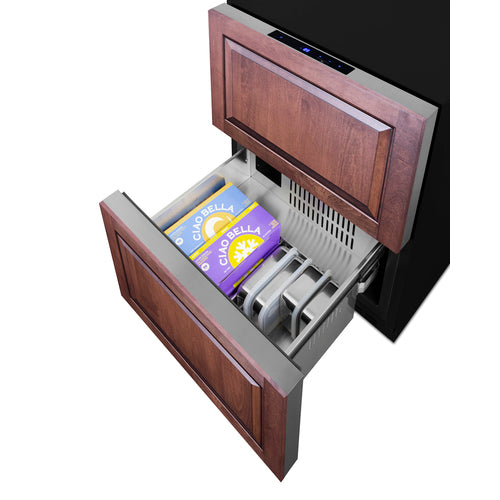 Summit - 24" Wide 2-Drawer All-Freezer (Panels Not Included) Summit - 24" Wide 2-Drawer All-Freezer (Panels Not Included)