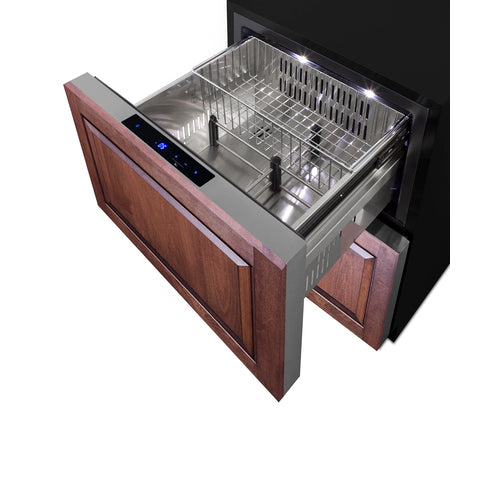 Summit - 24" Wide 2-Drawer All-Freezer (Panels Not Included) Summit - 24" Wide 2-Drawer All-Freezer (Panels Not Included)