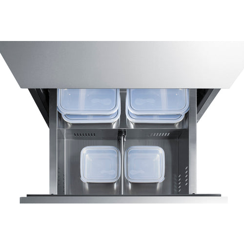 Summit - 24" Wide 2-Drawer All-Freezer, ADA Compliant Summit - 24" Wide 2-Drawer All-Freezer, ADA Compliant
