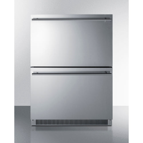 Summit - 24" Wide 2-Drawer All-Freezer, ADA Compliant Summit - 24" Wide 2-Drawer All-Freezer, ADA Compliant