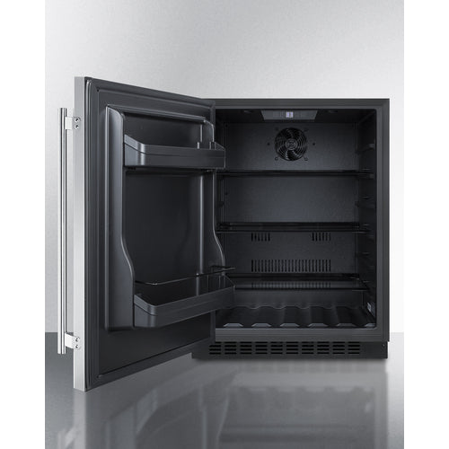 Summit - 24" Wide Built-In All-Refrigerator, ADA Compliant Summit - 24" Wide Built-In All-Refrigerator, ADA Compliant