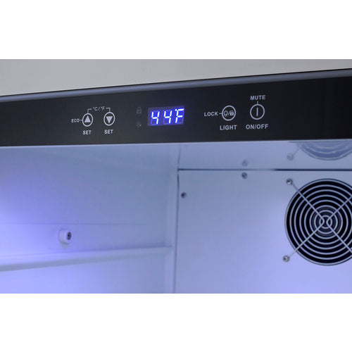 Summit - Built-in undercounter ADA compliant outdoor all-refrigerator in stainless steel - AL55OSCSS Summit - Built-in undercounter ADA compliant outdoor all-refrigerator in stainless steel - AL55OSCSS