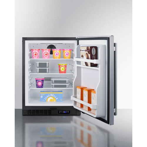Summit - 24" Wide Built-In All-Freezer, ADA Compliant Summit - 24" Wide Built-In All-Freezer, ADA Compliant