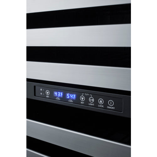 Summit - 24" Wide Built-In Wine Cellar, ADA Compliant (Panel Not Included) Summit - 24" Wide Built-In Wine Cellar, ADA Compliant (Panel Not Included)