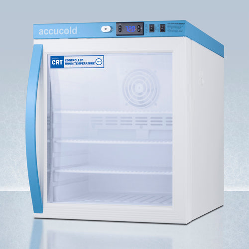 Accucold - 1 Cu.Ft. Compact Controlled Room Temperature Cabinet Accucold - 1 Cu.Ft. Compact Controlled Room Temperature Cabinet