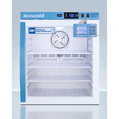 Accucold - 1 Cu.Ft. Compact Controlled Room Temperature Cabinet Accucold - 1 Cu.Ft. Compact Controlled Room Temperature Cabinet