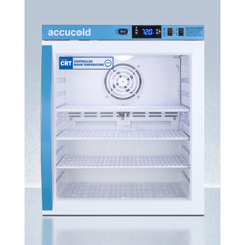 Accucold - 1 Cu.Ft. Compact Controlled Room Temperature Cabinet Accucold - 1 Cu.Ft. Compact Controlled Room Temperature Cabinet