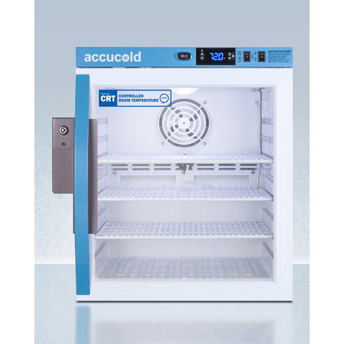 Accucold - 1 Cu.Ft. Compact Controlled Room Temperature Cabinet Accucold - 1 Cu.Ft. Compact Controlled Room Temperature Cabinet