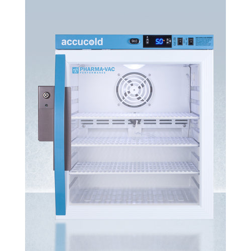 Accucold - 1 Cu.Ft. Compact Vaccine Refrigerator, Certified to NSF/ANSI 456 Vaccine Storage Standard Accucold - 1 Cu.Ft. Compact Vaccine Refrigerator, Certified to NSF/ANSI 456 Vaccine Storage Standard