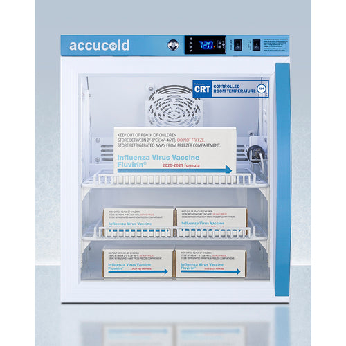 Accucold - 2 Cu.Ft. Compact Controlled Room Temperature Cabinet Accucold - 2 Cu.Ft. Compact Controlled Room Temperature Cabinet