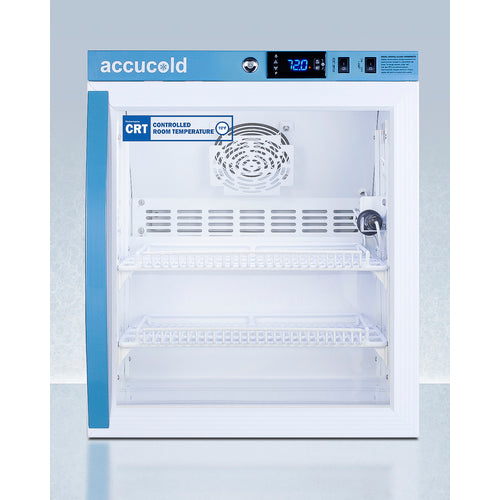 Accucold - 2 Cu.Ft. Compact Controlled Room Temperature Cabinet Accucold - 2 Cu.Ft. Compact Controlled Room Temperature Cabinet