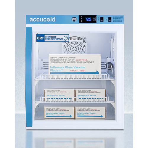 Accucold - 2 Cu.Ft. Compact Controlled Room Temperature Cabinet Accucold - 2 Cu.Ft. Compact Controlled Room Temperature Cabinet