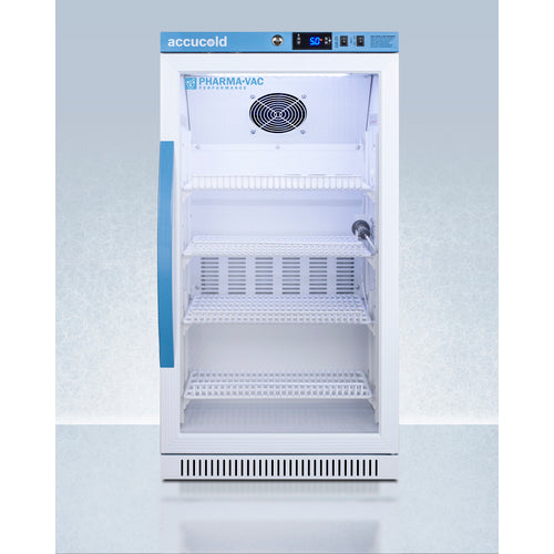 Accucold - 2.83 Cu.Ft. ADA Height Vaccine Refrigerator, Certified to NSF/ANSI 456 Vaccine Storage Standard