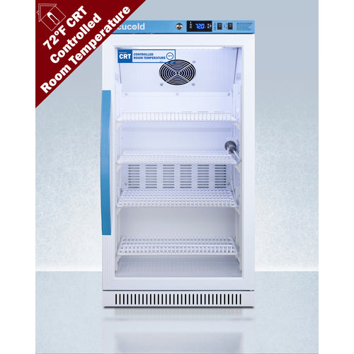 Accucold - 2.83 Cu.Ft. Upright Controlled Room Temperature Cabinet, ADA Height Accucold - 2.83 Cu.Ft. Upright Controlled Room Temperature Cabinet, ADA Height