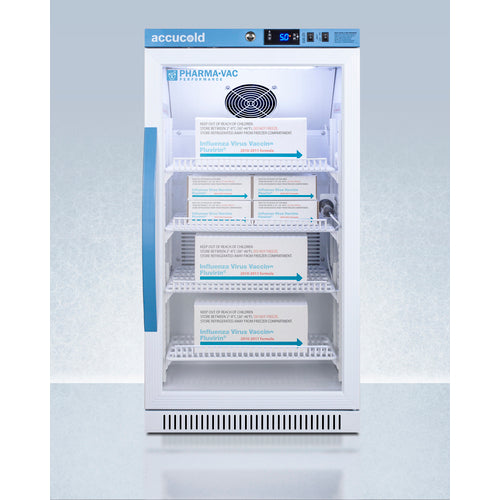 Accucold - 2.83 Cu.Ft. ADA Height Vaccine Refrigerator, Certified to NSF/ANSI 456 Vaccine Storage Standard Accucold - 2.83 Cu.Ft. ADA Height Vaccine Refrigerator, Certified to NSF/ANSI 456 Vaccine Storage Standard