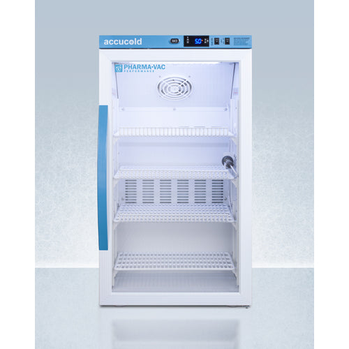 Accucold - 3 Cu.Ft. Counter Height Vaccine Refrigerator, Certified to NSF/ANSI 456 Vaccine Storage Standard