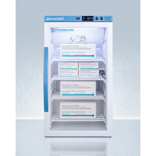 Accucold - 3 Cu.Ft. Counter Height Vaccine Refrigerator, Certified to NSF/ANSI 456 Vaccine Storage Standard Accucold - 3 Cu.Ft. Counter Height Vaccine Refrigerator, Certified to NSF/ANSI 456 Vaccine Storage Standard