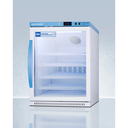 Accucold - 6 Cu.Ft. Upright Controlled Room Temperature Cabinet, ADA Height Accucold - 6 Cu.Ft. Upright Controlled Room Temperature Cabinet, ADA Height