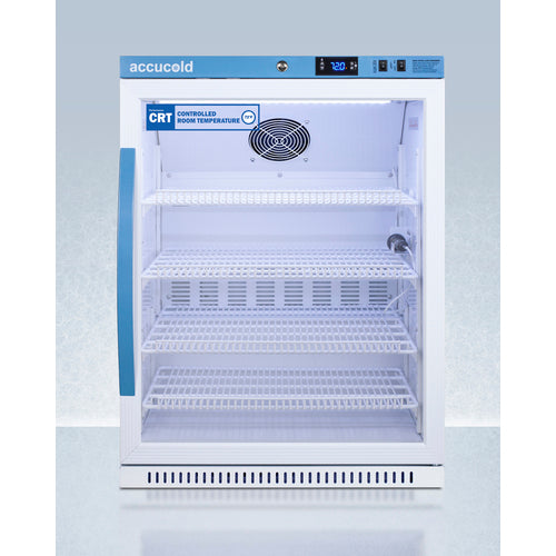 Accucold - 6 Cu.Ft. Upright Controlled Room Temperature Cabinet, ADA Height Accucold - 6 Cu.Ft. Upright Controlled Room Temperature Cabinet, ADA Height