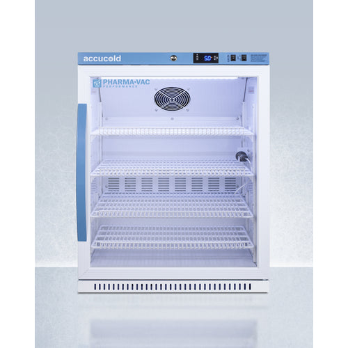 Accucold - 6 Cu.Ft. ADA Height Vaccine Refrigerator, Certified to NSF/ANSI 456 Vaccine Storage Standard Accucold - 6 Cu.Ft. ADA Height Vaccine Refrigerator, Certified to NSF/ANSI 456 Vaccine Storage Standard