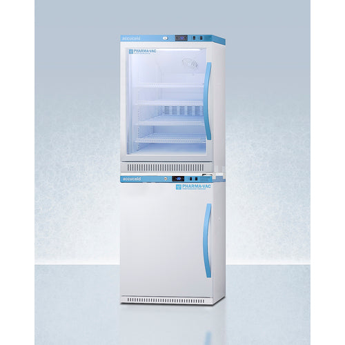 Accucold - 24" Wide Performance Series All-Refrigerator/All-Freezer Combination