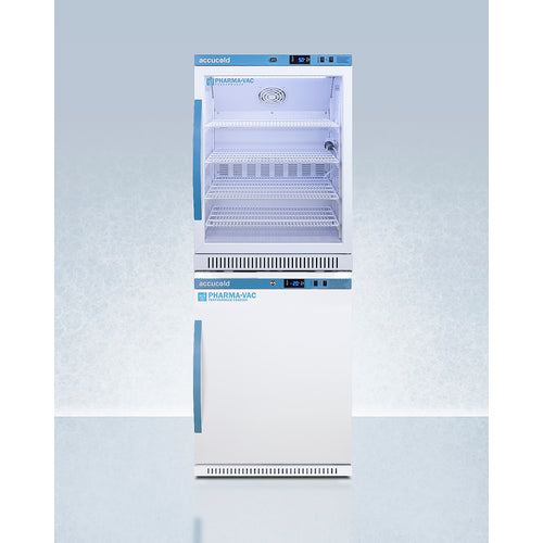 Accucold - 24" Wide Performance Series All-Refrigerator/All-Freezer Combination