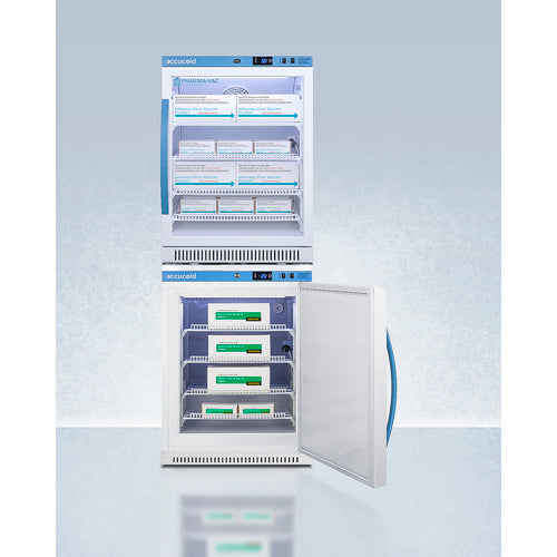Accucold - 24" Wide Performance Series All-Refrigerator/All-Freezer Combination Accucold - 24" Wide Performance Series All-Refrigerator/All-Freezer Combination