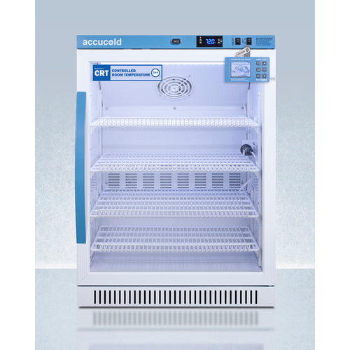 Accucold - 6 Cu.Ft. ADA Height Upright Controlled Room Temperature Cabinet Accucold - 6 Cu.Ft. ADA Height Upright Controlled Room Temperature Cabinet
