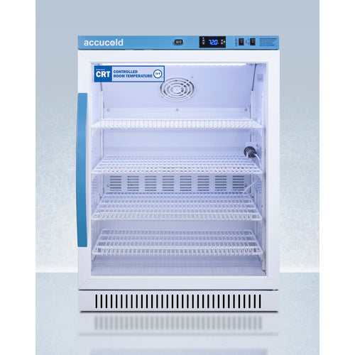Accucold - 6 Cu.Ft. ADA Height Upright Controlled Room Temperature Cabinet Accucold - 6 Cu.Ft. ADA Height Upright Controlled Room Temperature Cabinet