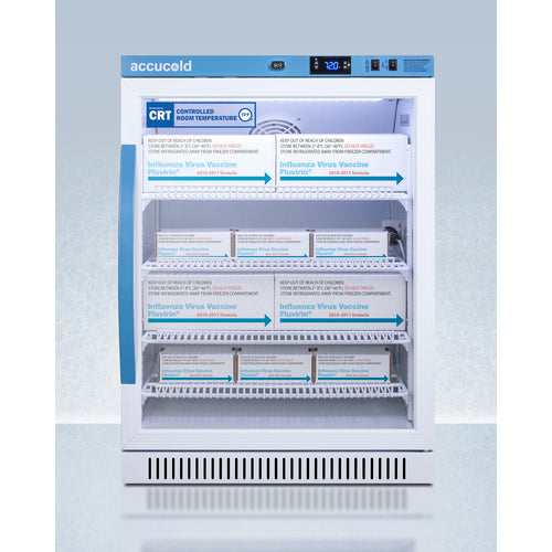 Accucold - 6 Cu.Ft. ADA Height Upright Controlled Room Temperature Cabinet Accucold - 6 Cu.Ft. ADA Height Upright Controlled Room Temperature Cabinet