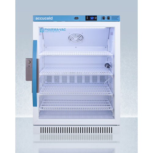 Accucold - 6 Cu.Ft. ADA Height Vaccine Refrigerator, Certified to NSF/ANSI 456 Vaccine Storage Standard Accucold - 6 Cu.Ft. ADA Height Vaccine Refrigerator, Certified to NSF/ANSI 456 Vaccine Storage Standard